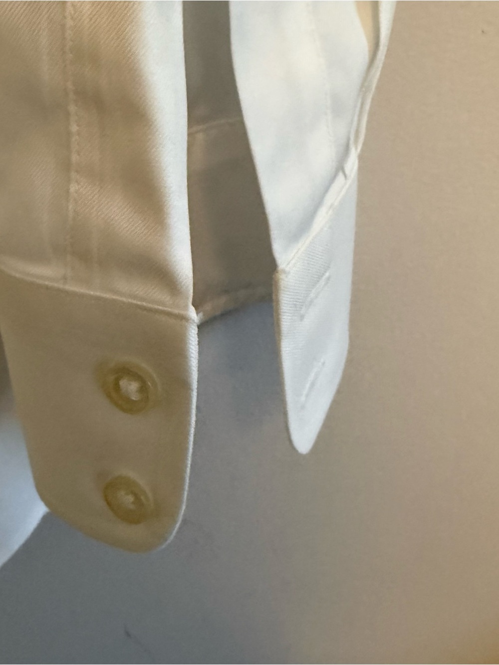 Charles Tyrwhitt White Long-Sleeve Dress Shirt non iron slim fit men - Picture 11 of 16